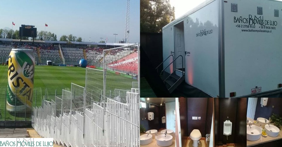 Arriendo de baños químicos para eventos