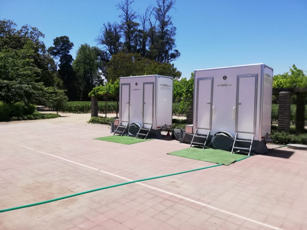 Arriendo de baños químicos para eventos