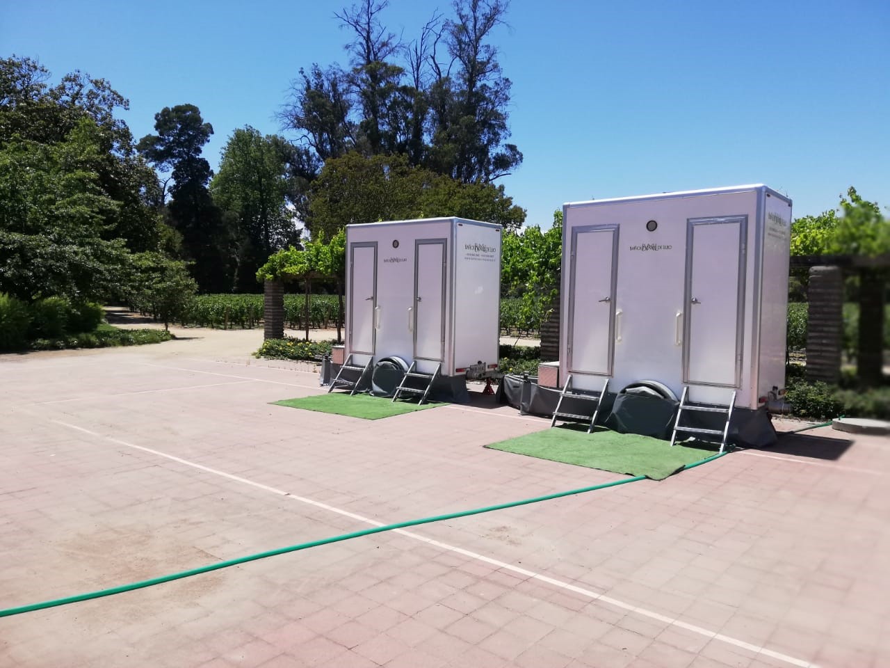 Arriendo de baños químicos para eventos