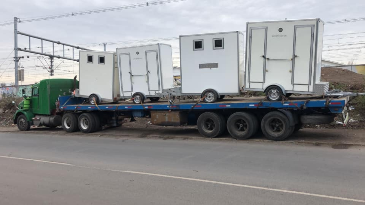 Baños de lujo móviles