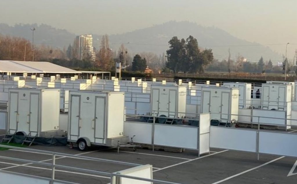 Arriendo de baños químicos para eventos