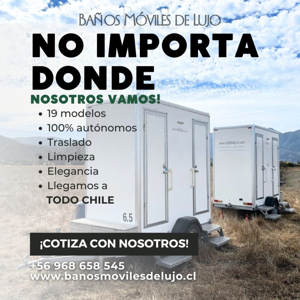 Arriendo de baños químicos para eventos