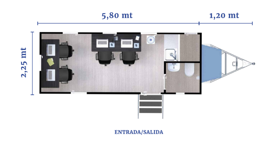 Oficinas portátiles