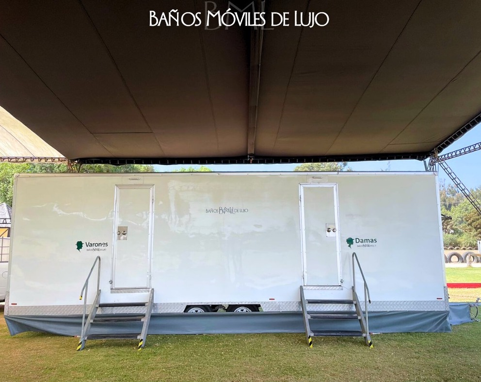 Baños móviles de lujo para eventos en Chile