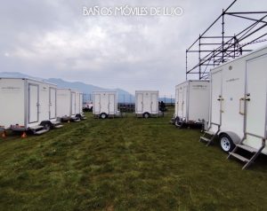 baños químicos de lujo