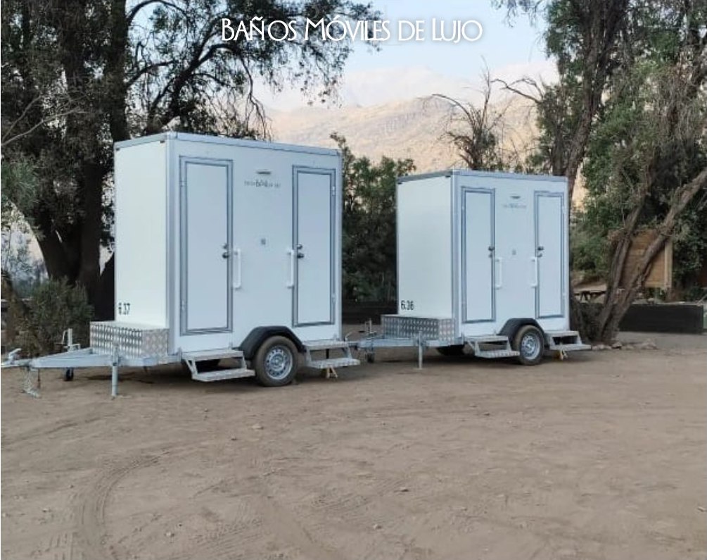 baños móviles de lujo