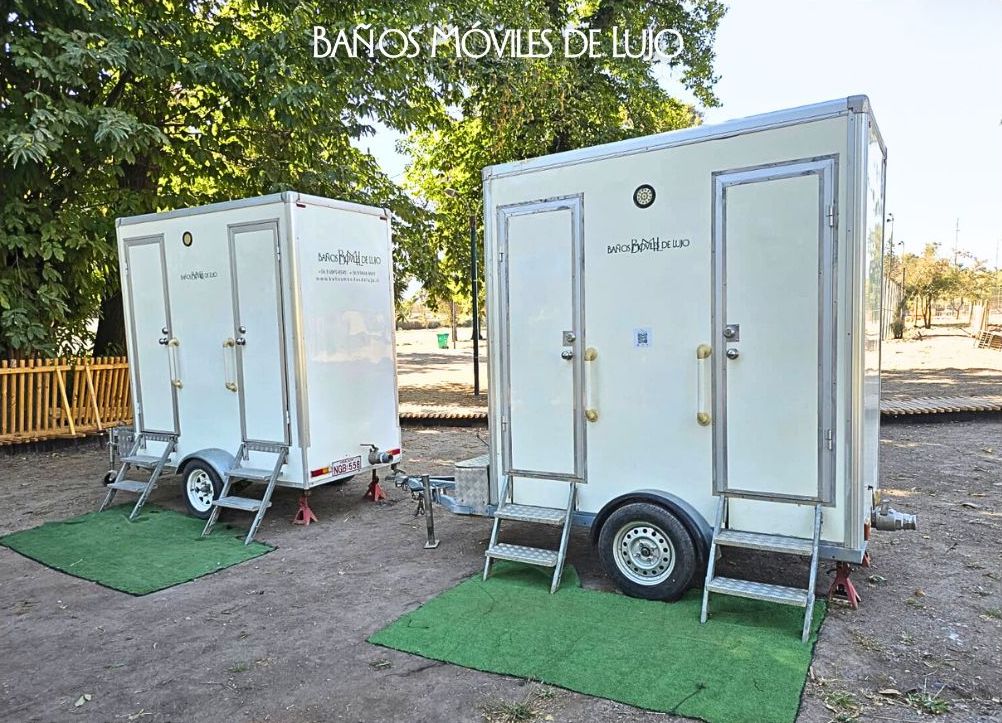 baños móviles de lujo